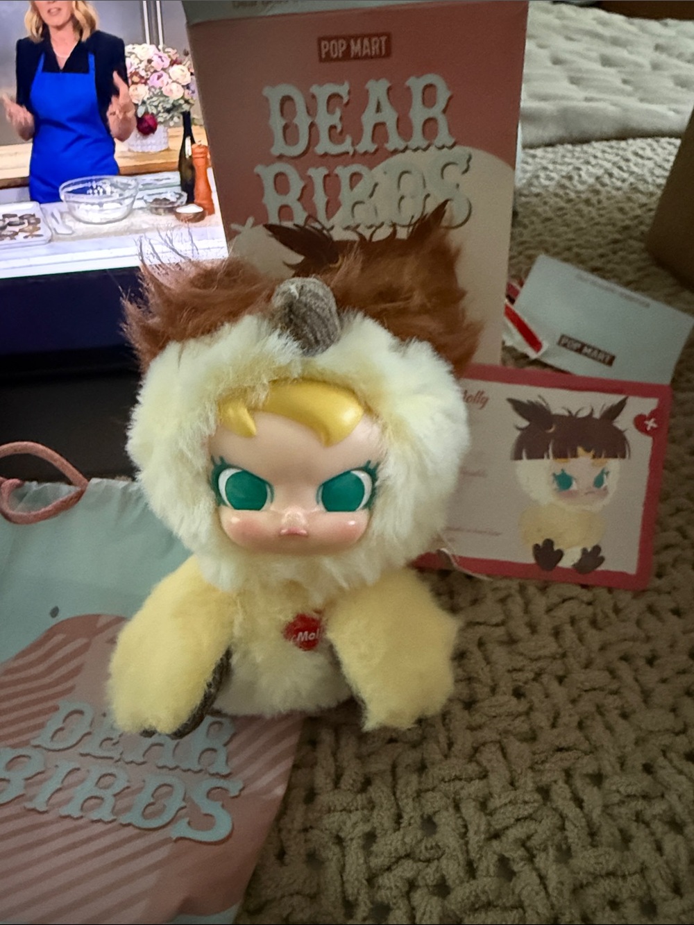 PopMart Dear Birds Series-Plush Pendant (My Sweet Trouble)